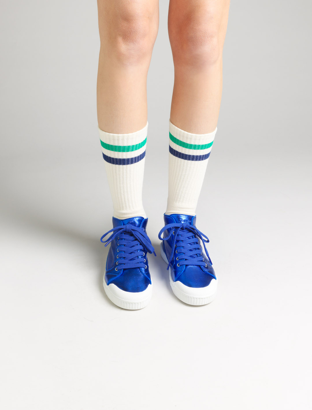 M2 LAMBSKIN メタリックブルー